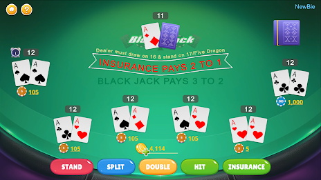 Blackjack - Casino World應用截圖第1張