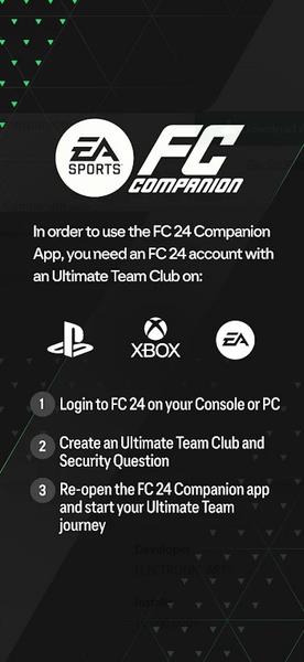 EA SPORTS™ FC 24 Companion Скриншот 1