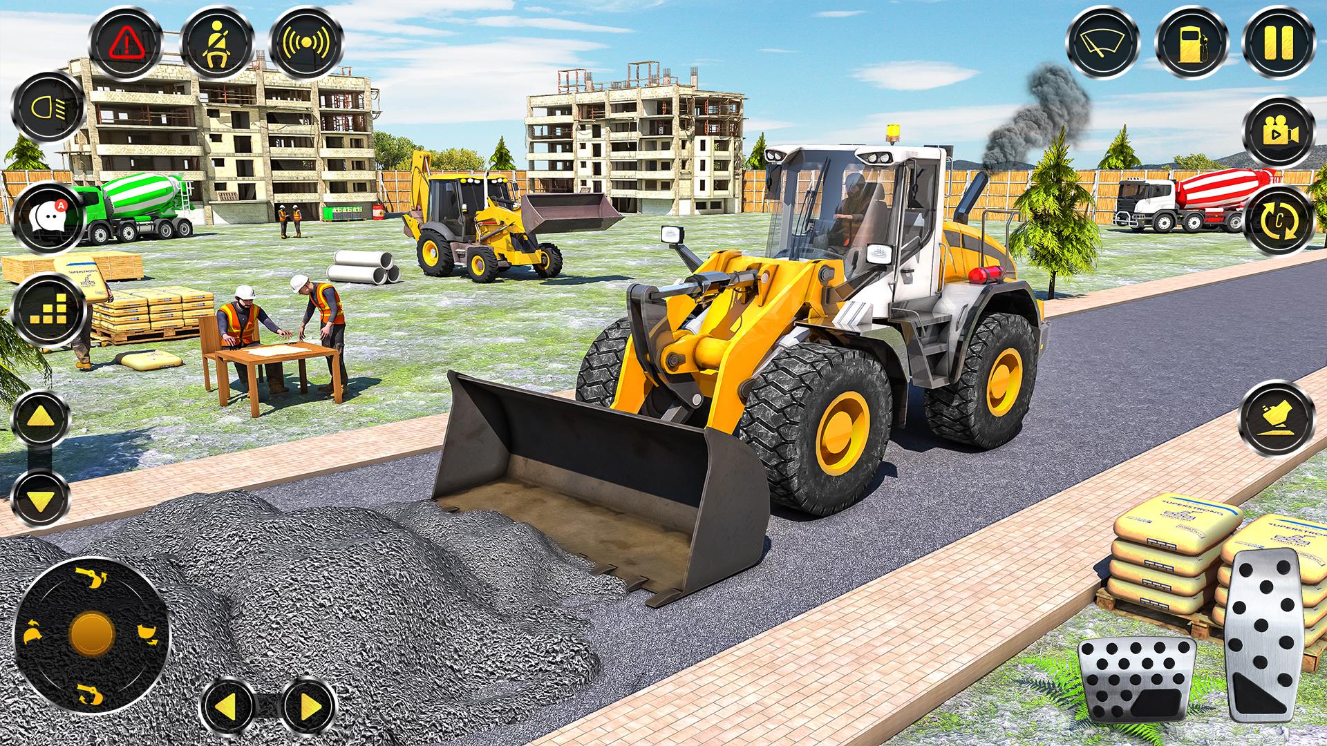 City Construction JCB Game 3D Zrzut ekranu 4