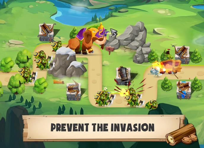 Tower Defense War Schermafbeelding 1