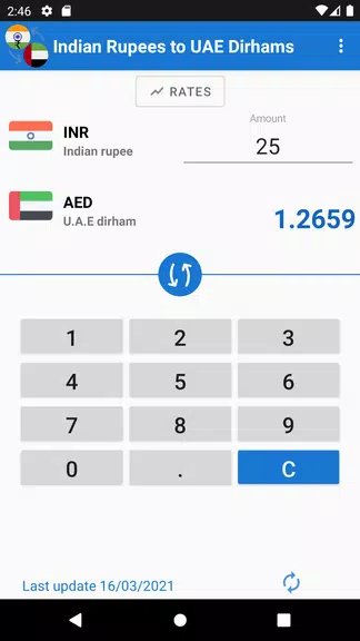 Indian Rupee to UAE Dirham ภาพหน้าจอ 3