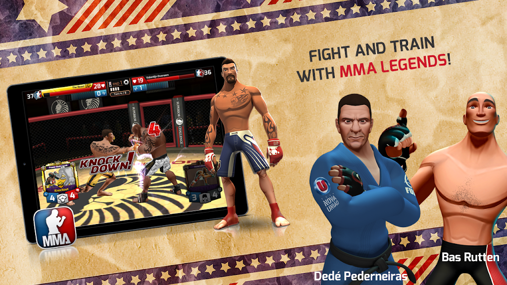 MMA Federation - Card Battler 스크린샷 4