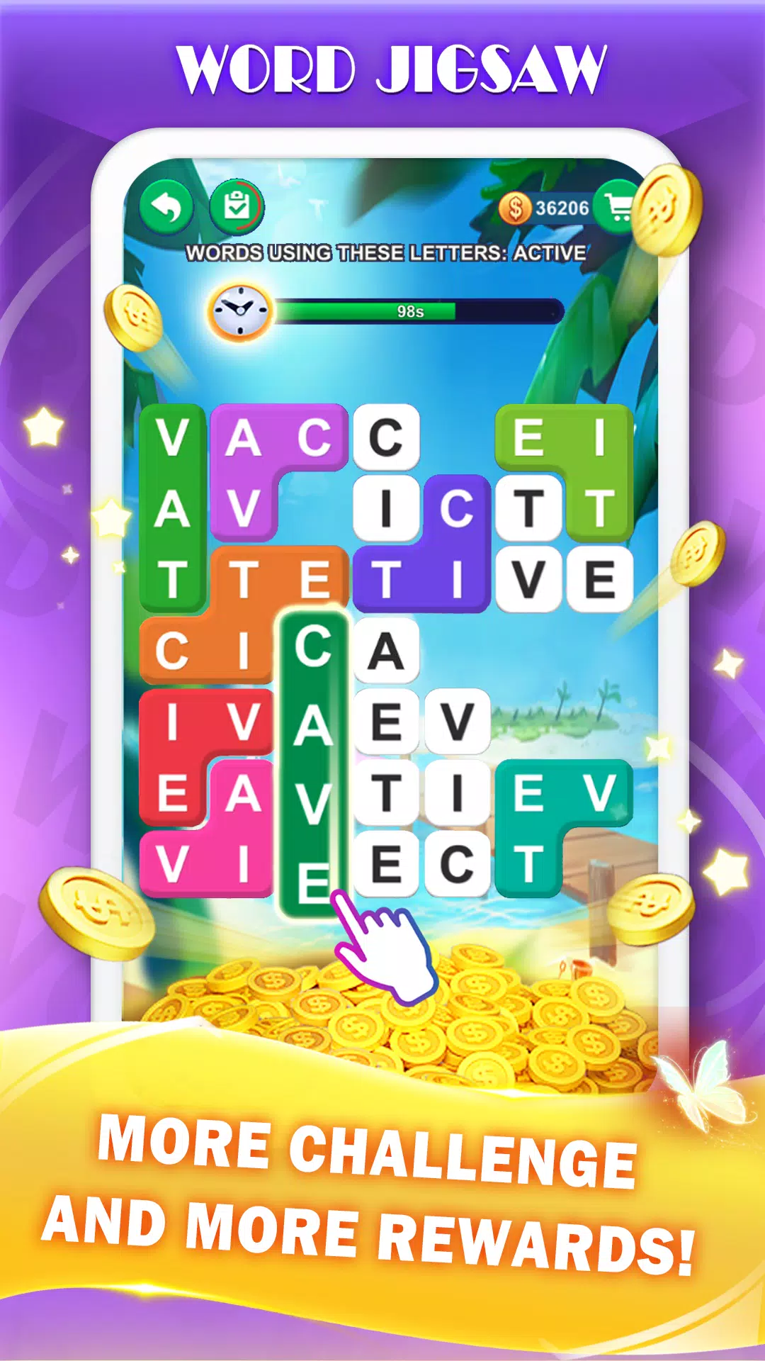 Word Jigsaw Puzzle スクリーンショット 2