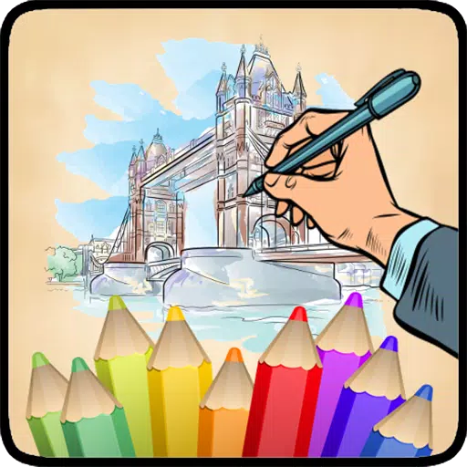 Coloring Travels Captura de pantalla 1