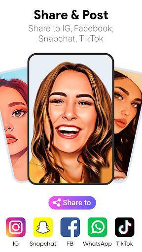 ToonTap: AI Headshot Generator Schermafbeelding 2