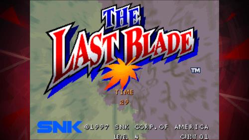 THE LAST BLADE ACA NEOGEO स्क्रीनशॉट 1