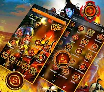 Lord Shiva Launcher Theme Schermafbeelding 4