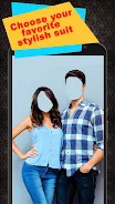 Couple Fashion Photo Suit Captura de tela 2