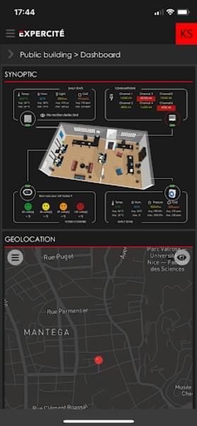 Expercité IOT Platform Screenshot 4