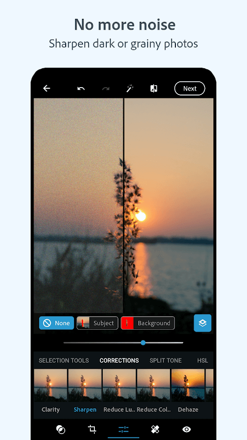 Photoshop Express: Foto Editor Screenshot 4