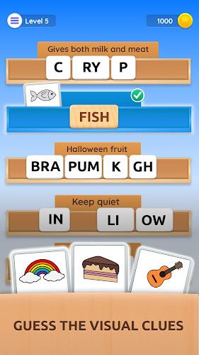Word Jigsaw: Brain Teaser Captura de tela 3