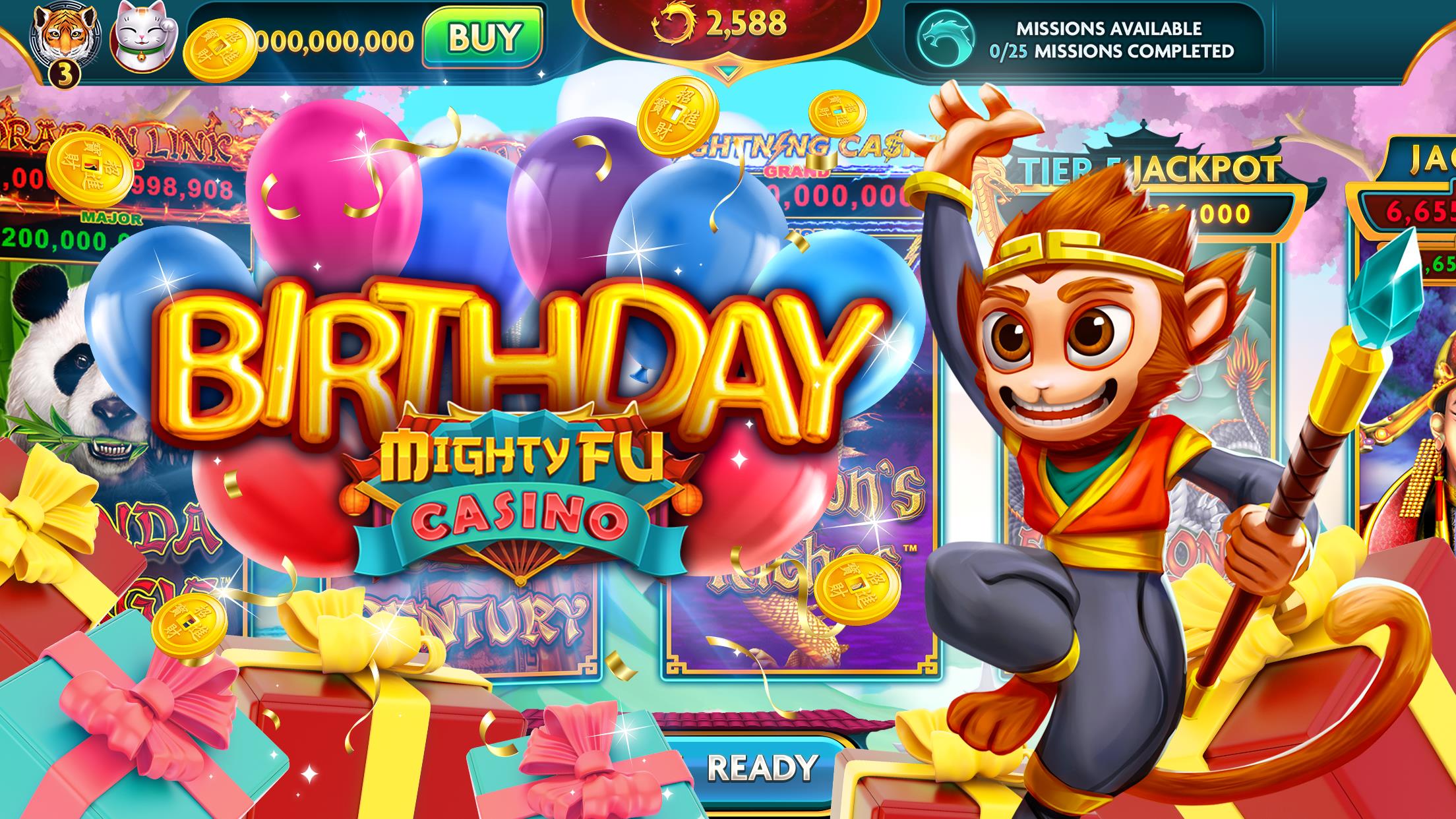 Mighty Fu Casino - Slots Game Schermafbeelding 2