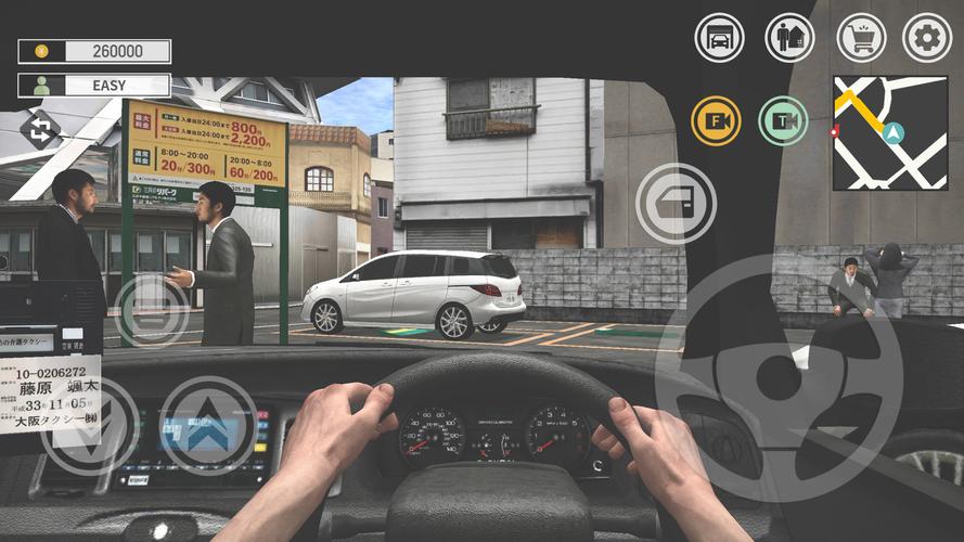 Japan Taxi Simulator : Driving Schermafbeelding 2