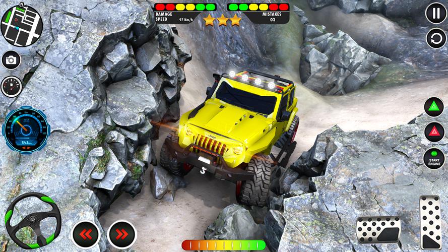 US Offroad Fury Car Driving 3D Schermafbeelding 4