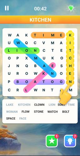 Word search - Word games Schermafbeelding 4