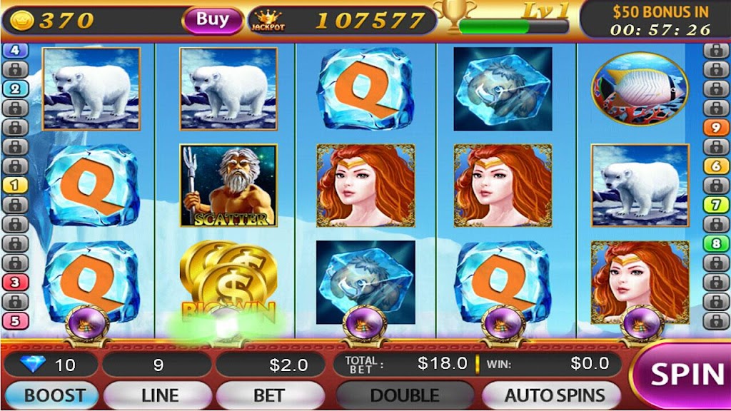 Slots Arctic:Free Slot Machine স্ক্রিনশট 1