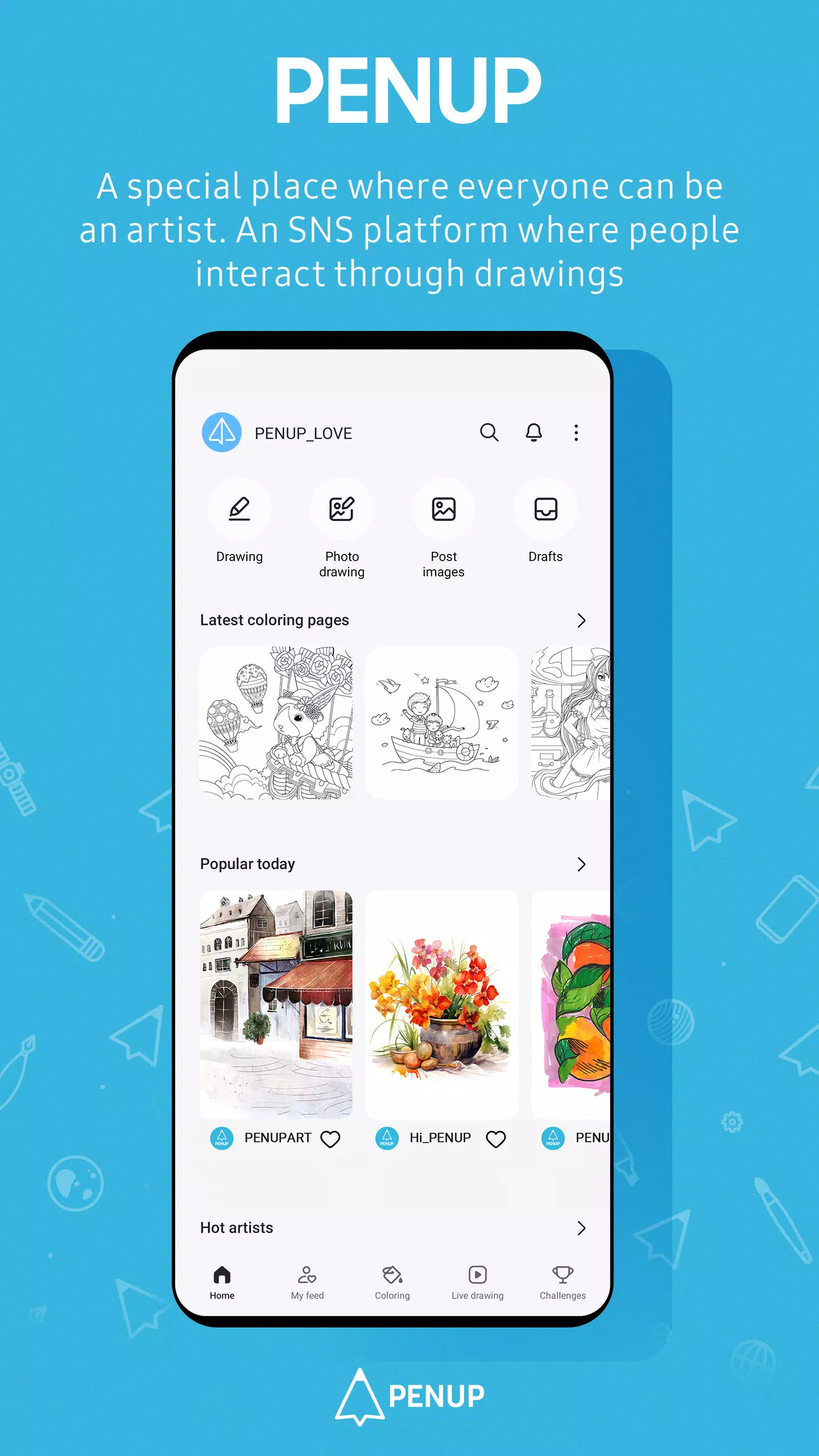 PENUP Screenshot 1
