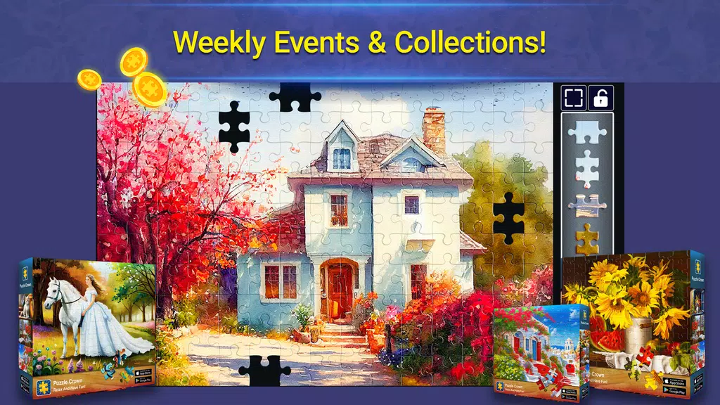 Jigsaw Puzzles Crown: HD Games Capture d'écran 3
