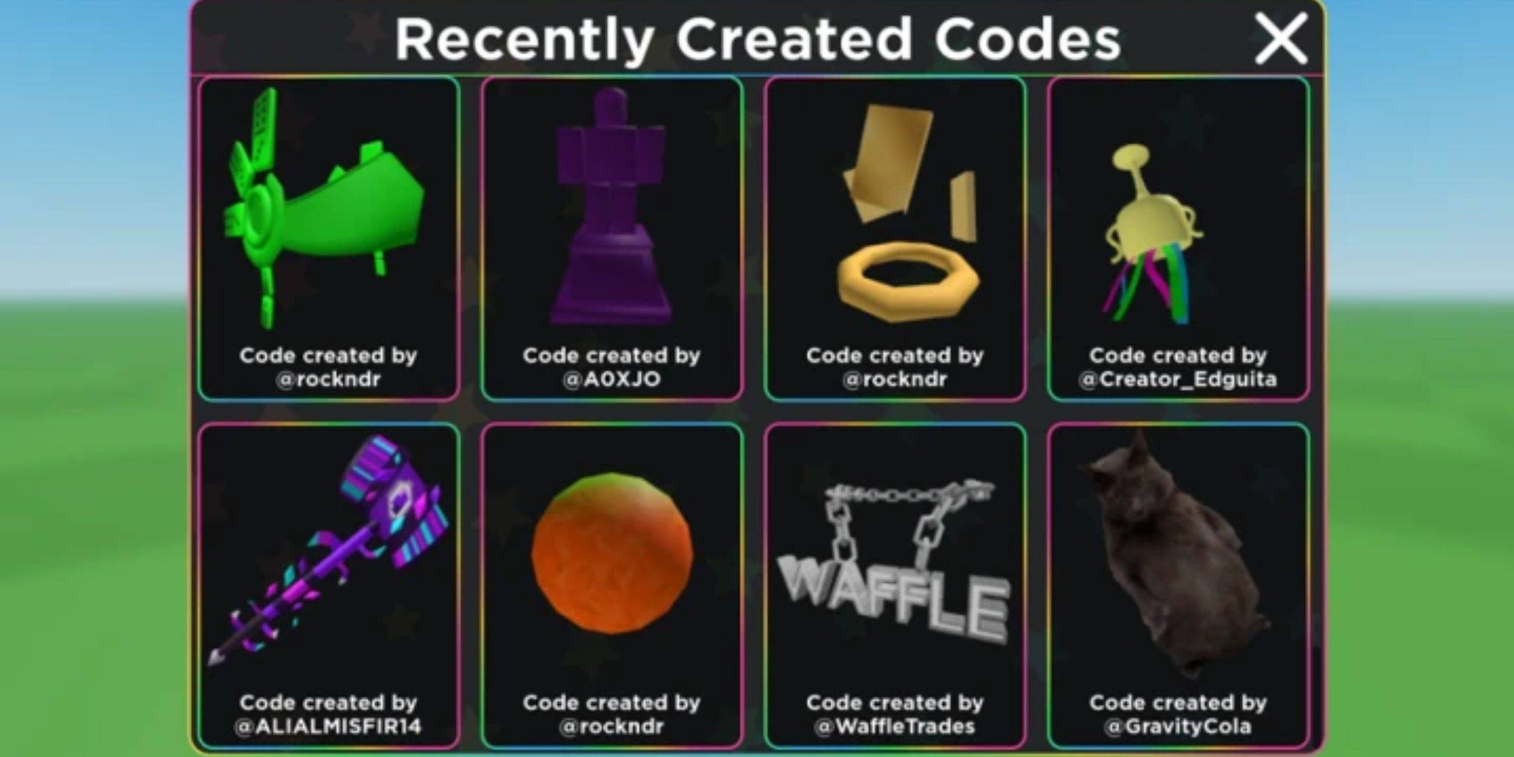 Roblox: più recenti codici di gioco per gennaio '25