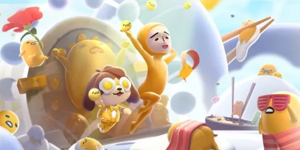 Gudetama assume a Ilha da Amizade no Mês de Meh de Hello Kitty