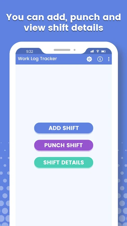 Work Log - Work Hours Tracking ภาพหน้าจอ 2