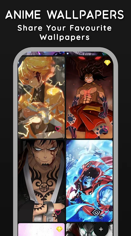 Anime Live Wallpapers Captura de pantalla 2