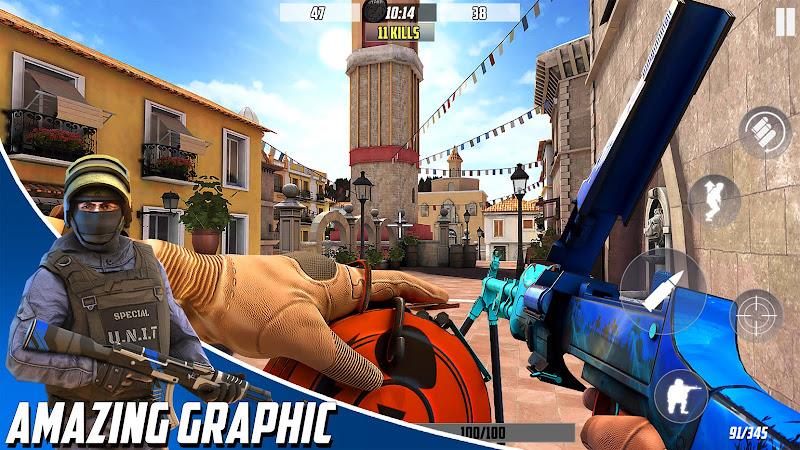 Hazmob: FPS Gun Shooting Games Tangkapan skrin 4