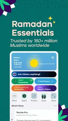 Muslim Pro: Ramadan 2024 ဖန်သားပြင်ဓာတ်ပုံ 1