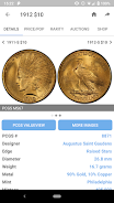 PCGS CoinFacts - U.S. Coin Val Schermafbeelding 1