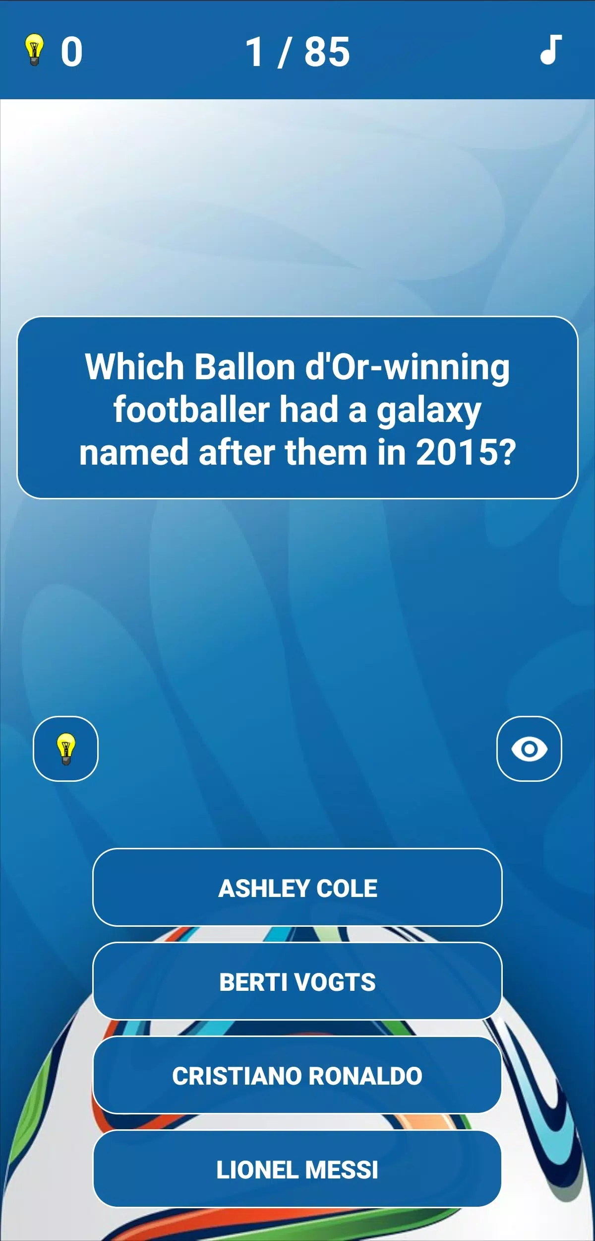 Soccer Clubs Logo Quiz Captura de pantalla 4