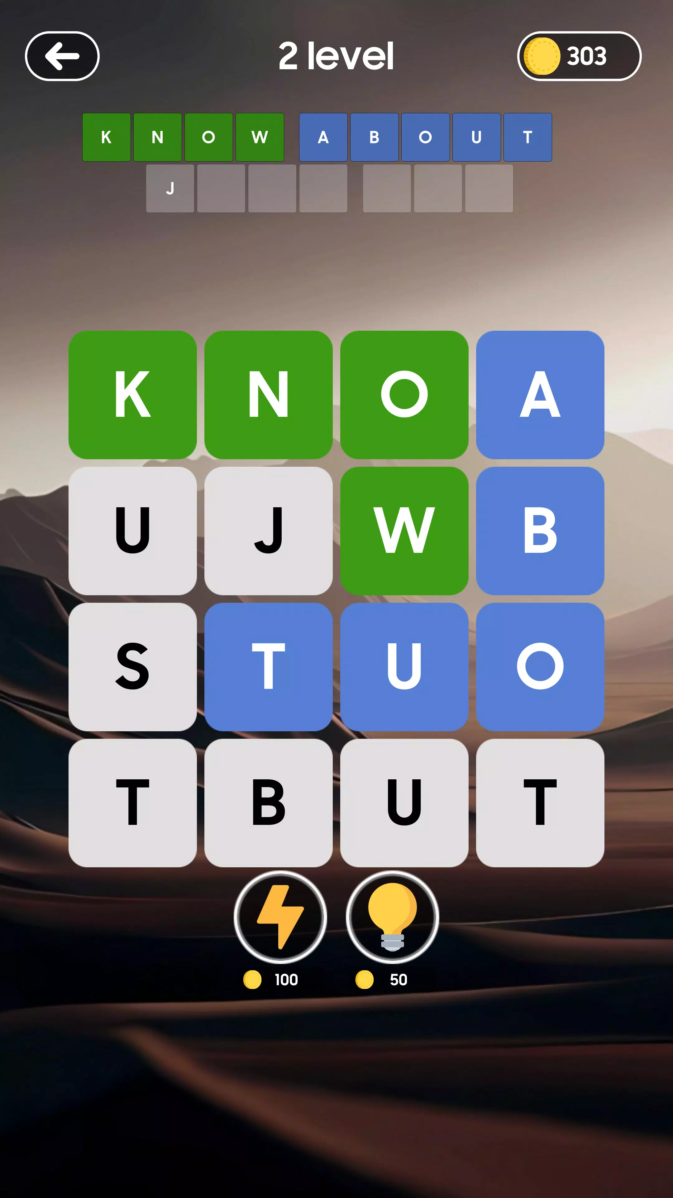 Fillwords - Crossword game スクリーンショット 2