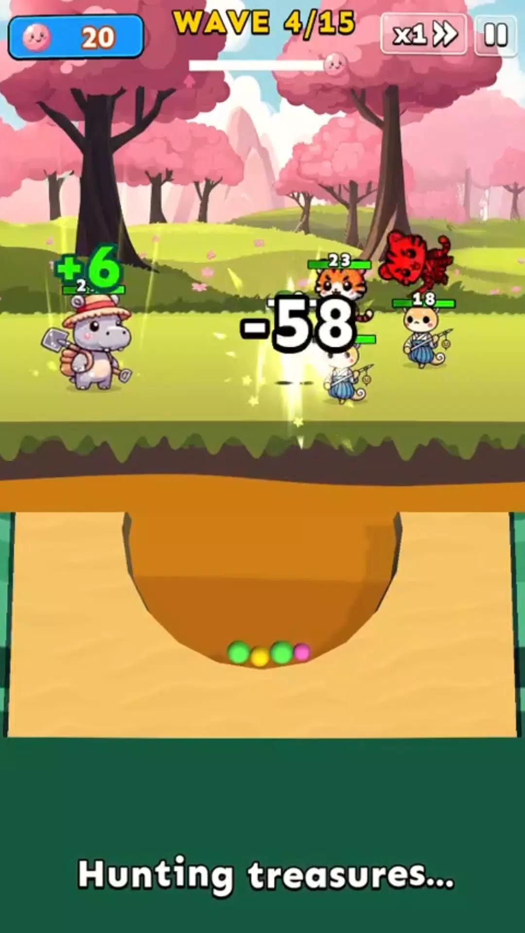 Sandball Hero Ảnh chụp màn hình 3