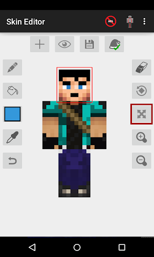 Skin Editor for Minecraft ဖန်သားပြင်ဓာတ်ပုံ 1