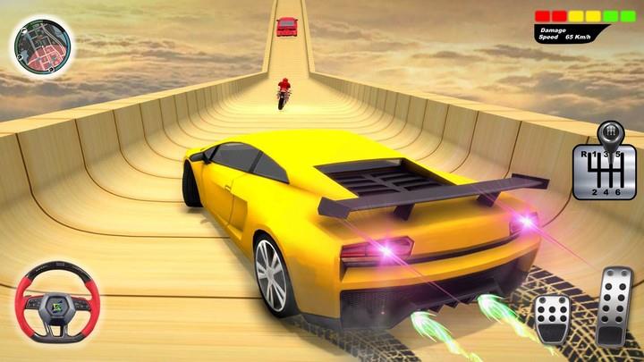 Schermata Car Stunt Ramp Race: Car Games 1