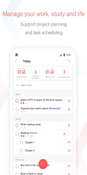 Schermata Focus To-Do: Pomodoro & Tasks 3