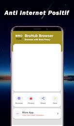 BroHUB - PROXY & VPN BROWSER Captura de tela 3