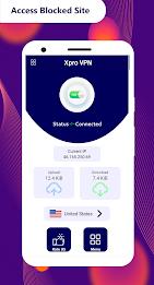 Schermata Blue VPN :Superfast VPN 2