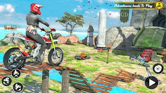 Motor Bike Race: Stunt Driving Ảnh chụp màn hình 2