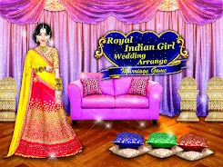 Indian Wedding Princess Salon Schermafbeelding 1