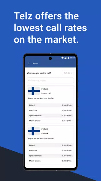Telz International Calls Screenshot 4