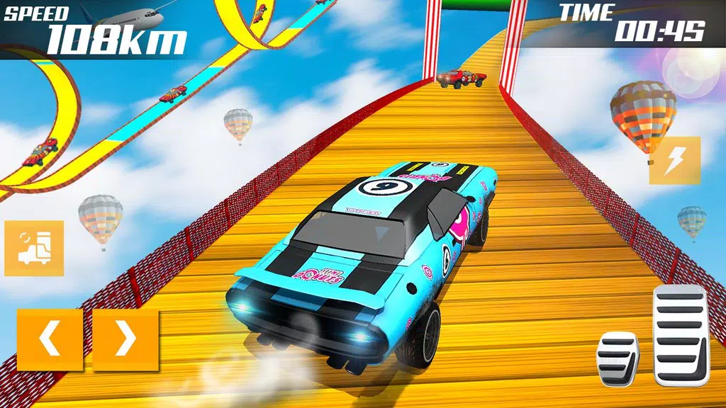 Extreme Car Race 3d Simulator Captura de tela 1