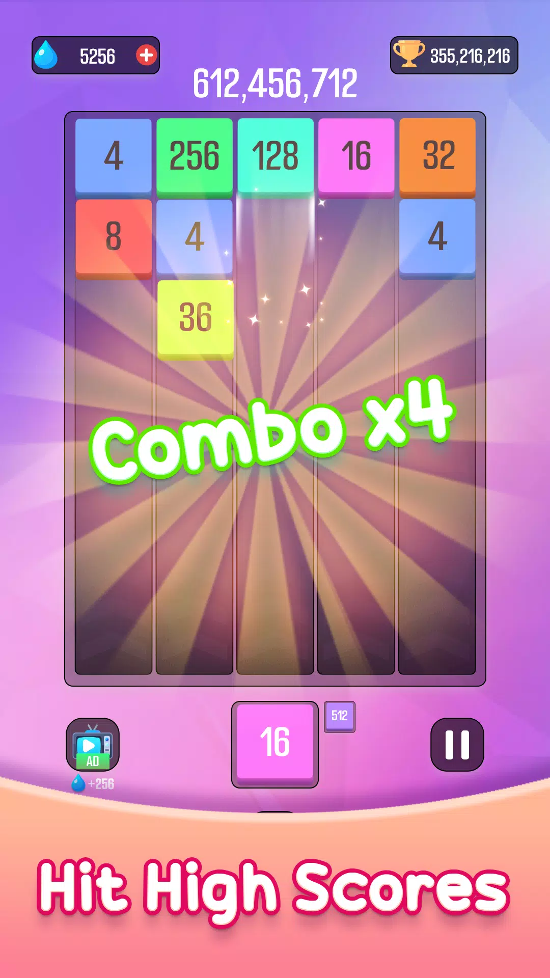 Number Merging Master Скриншот 4
