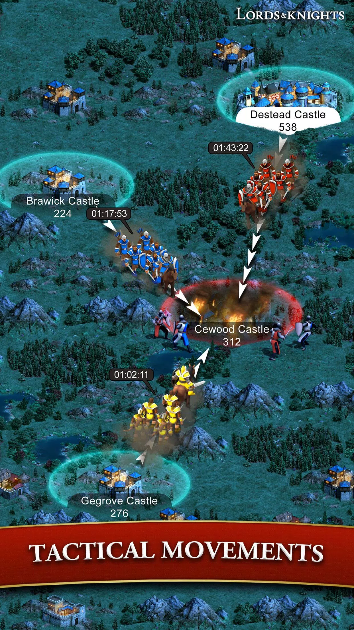 Lords & Knights Capture d'écran 2