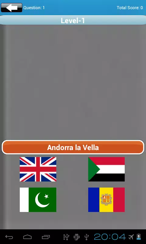 Capital City Quiz Captura de pantalla 2