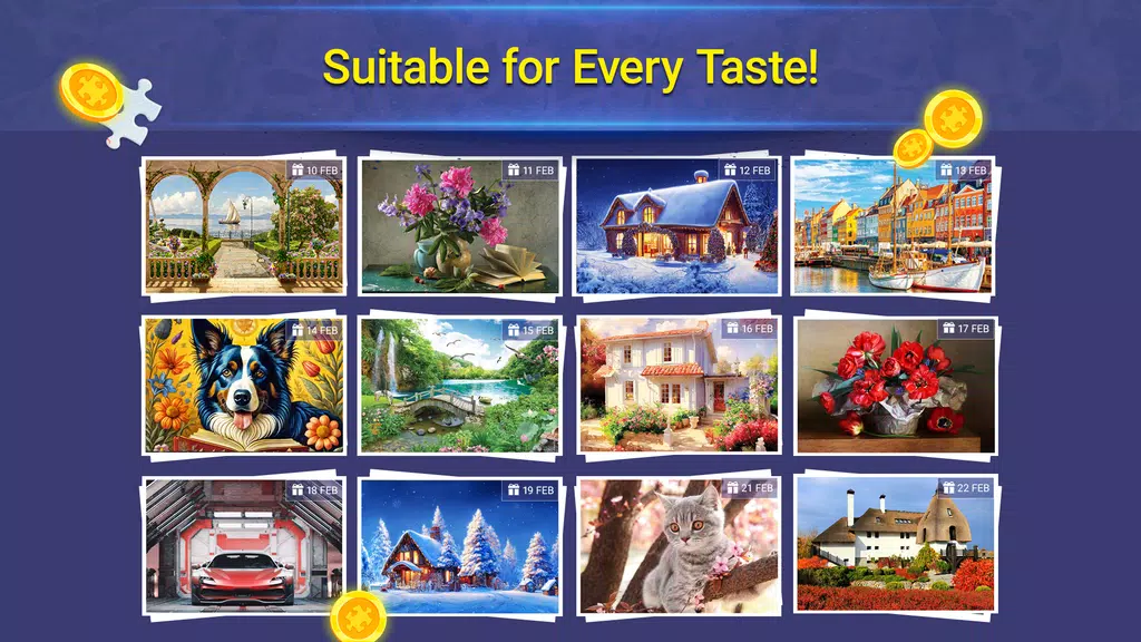 Jigsaw Puzzles Crown: HD Games Capture d'écran 4