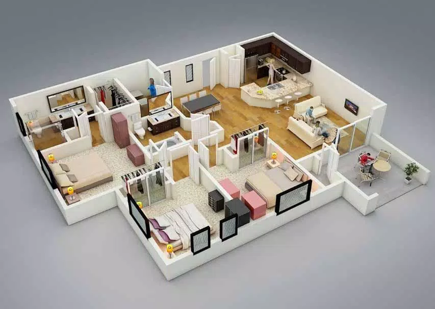 3D small house design应用截图第2张