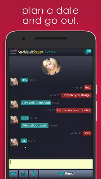 Free Dating App & Flirt Chat - MatchOcean Скриншот 2