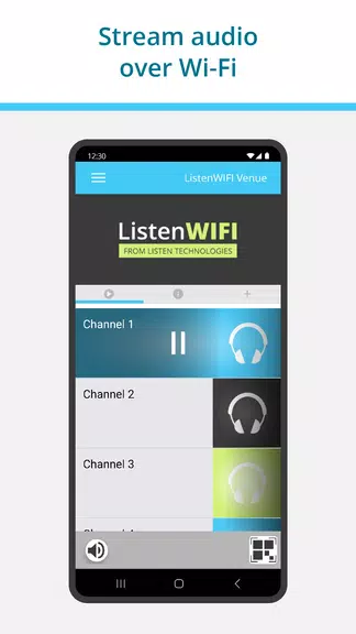 ListenWIFI Captura de tela 1