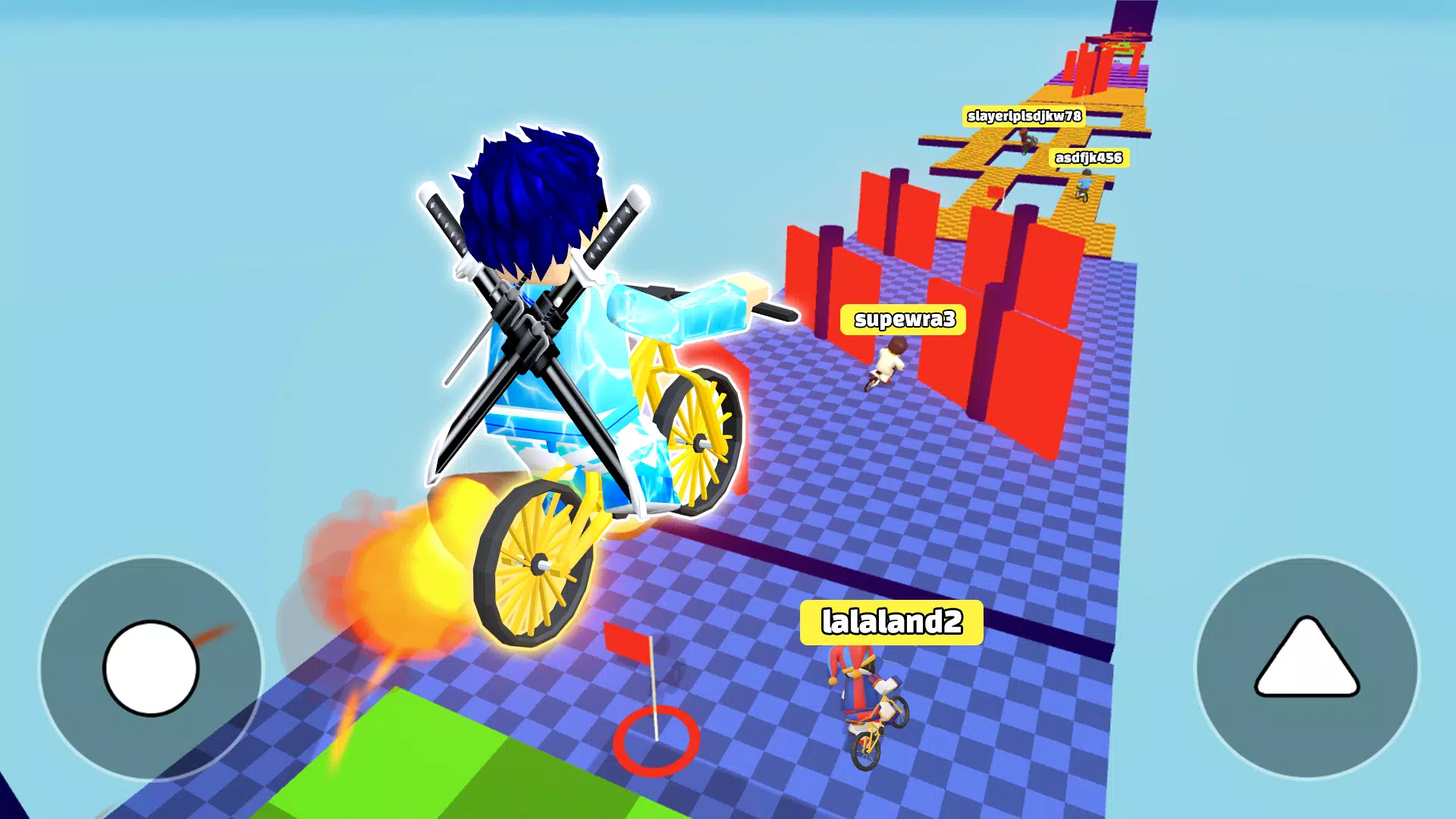 Bike Parkour: Obby Game Скриншот 2