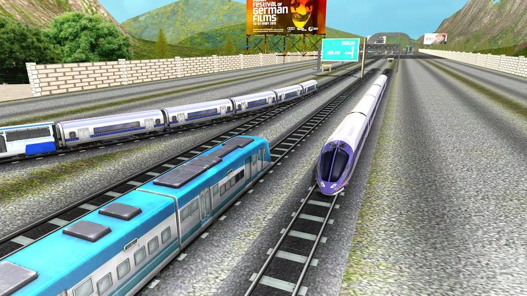 Euro Bullet Train Simulator Schermafbeelding 3